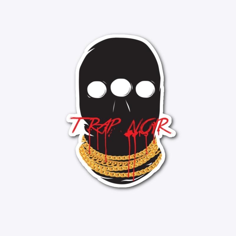 Trap Noir Classic Logo Sticker